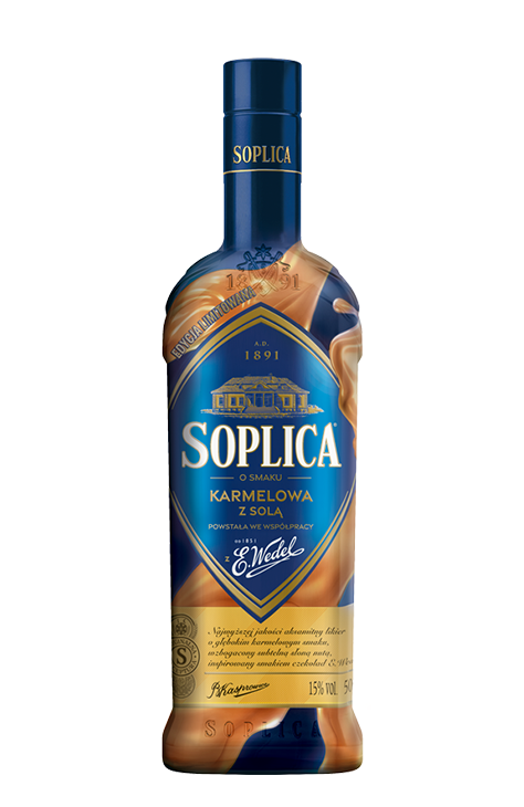 Soplica Karmelowa Wedel z Solą 0.5L