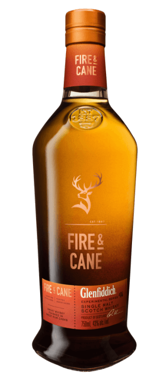 Butelka Glenfiddich Fire and Cane